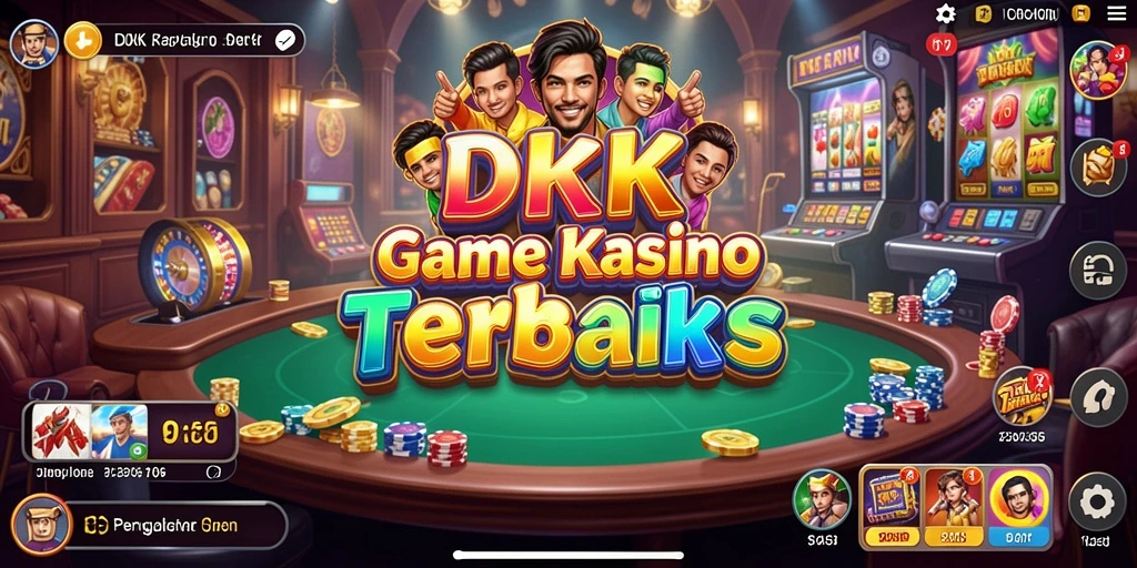 Tampilan gameplay seru dari DKK dengan grafis memukau.