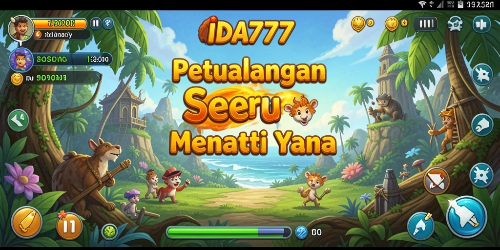 Gameplay menegangkan dalam dunia petualangan IDA777.