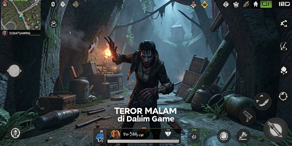 Tampak gameplay Sobatgaming yang menegangkan dan mencekam.