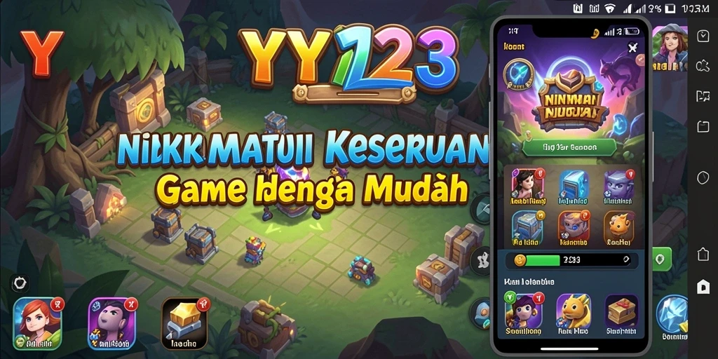 Tampilan gameplay <strong>YY123</strong> yang menawan dan mudah dimengerti.